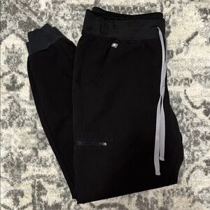 Figs Zamora Black Joggers